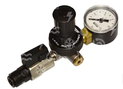ventil redukční TOF CO2 mini + kohout + rychlospojka 8mm